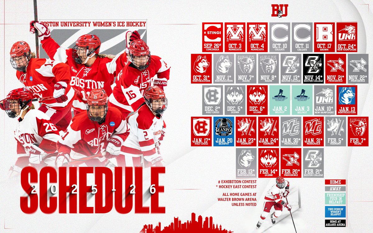 BU women’s hockey schedule breakdown: Impressive non-conference opponents, Friendship Four and more