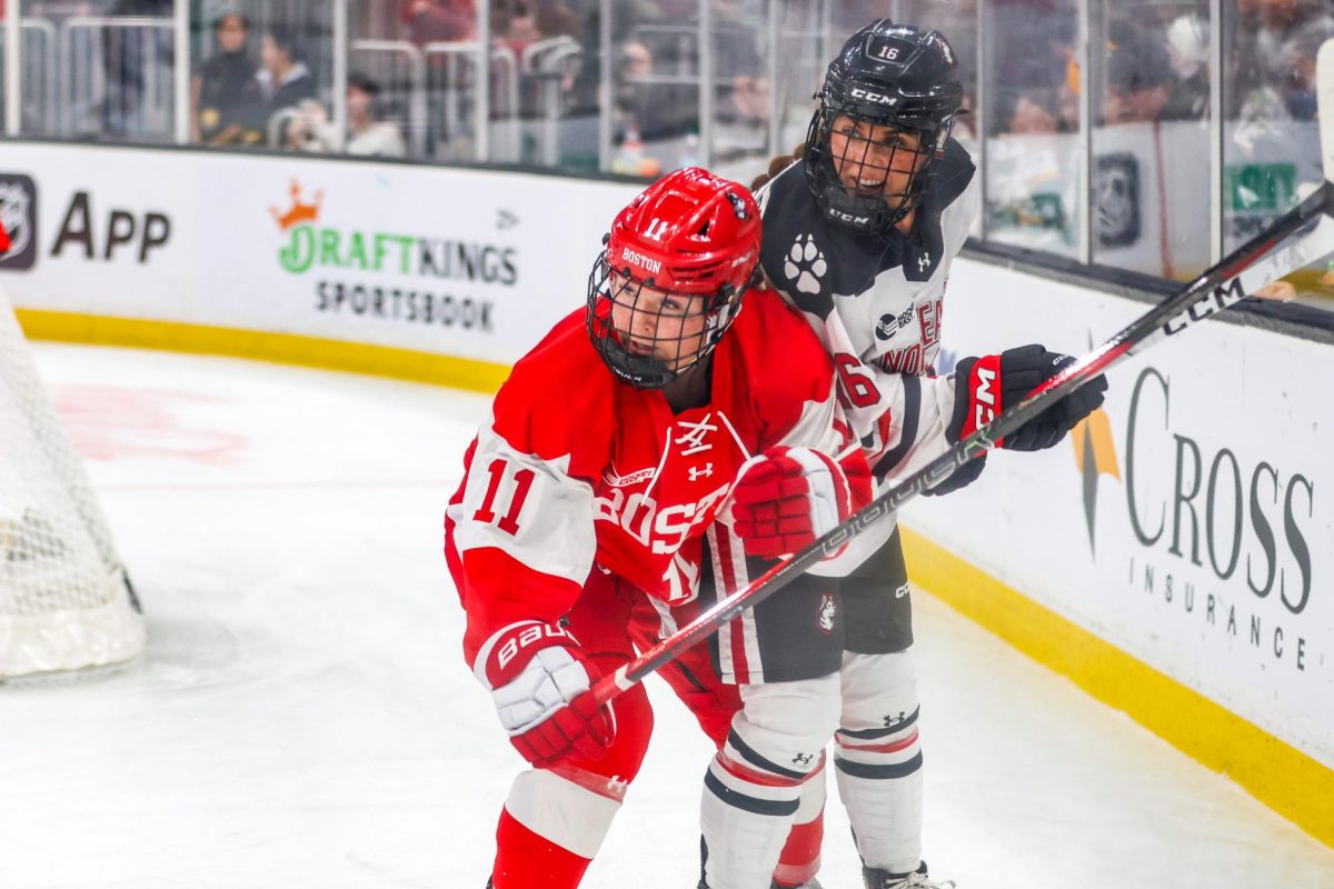 Sisters in stride: Healey sisters bring balance and bond to BU women’s hockey
