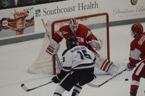 Connor LaCouvee. PHOTO BY FALON MORAN/DAILY FREE PRESS STAFF