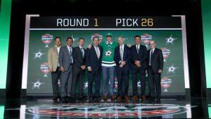Jake Oettinger was the first goaltender selected in this year's draft. PHOTO COURTESY OF NHL.COM