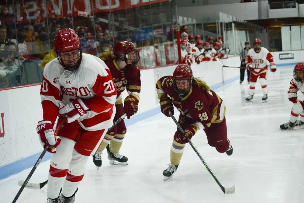 Terriers’ Scoring Woes Continue in Battle of Comm. Ave