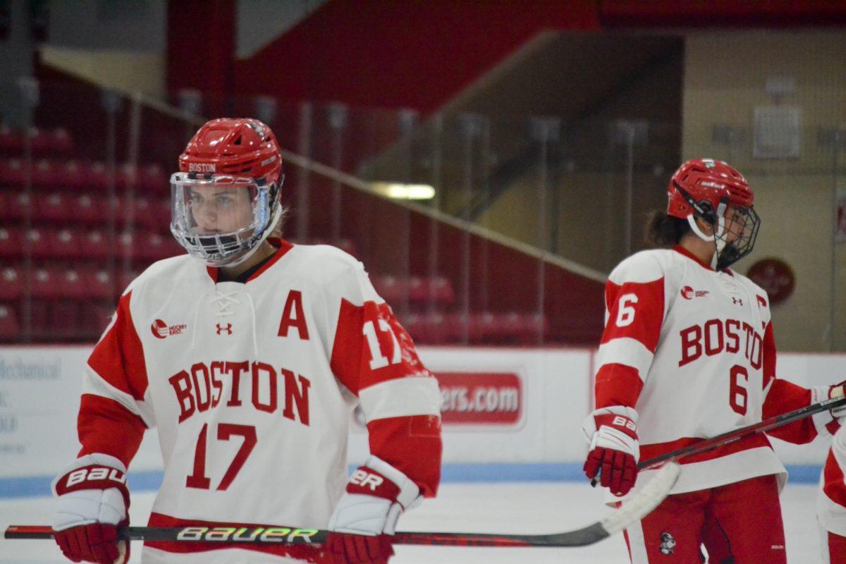 Terriers fall to Merrimack 5-2 for first time since 2017