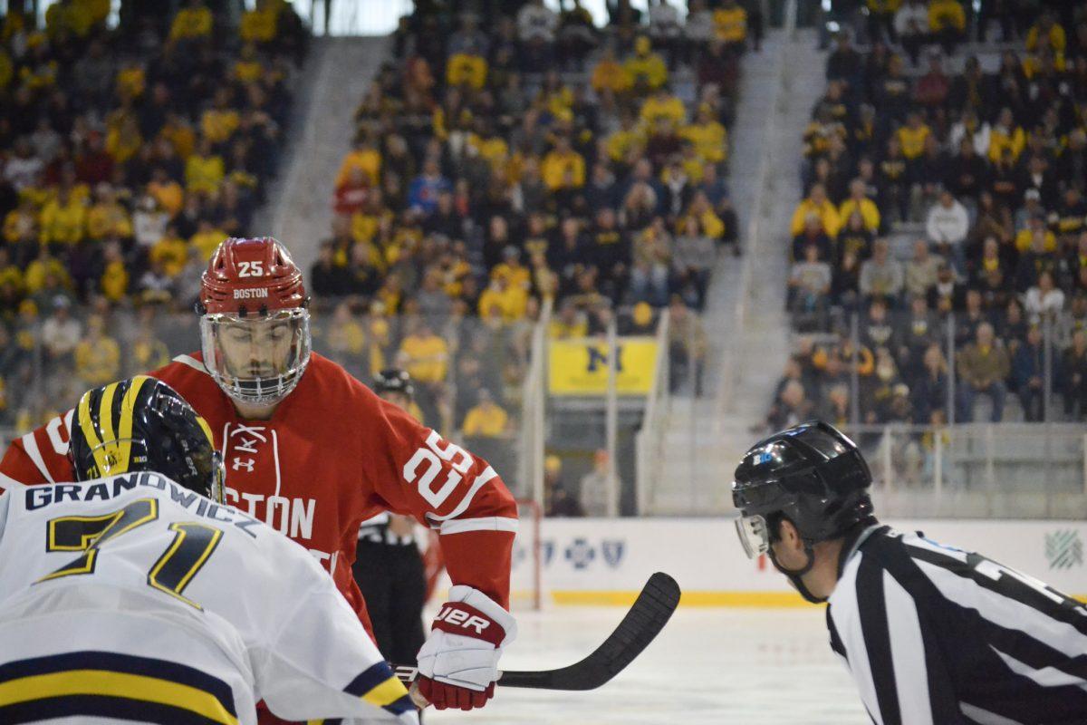 Terriers Earn Weekend Split with Gutsy Win in Ann Arbor