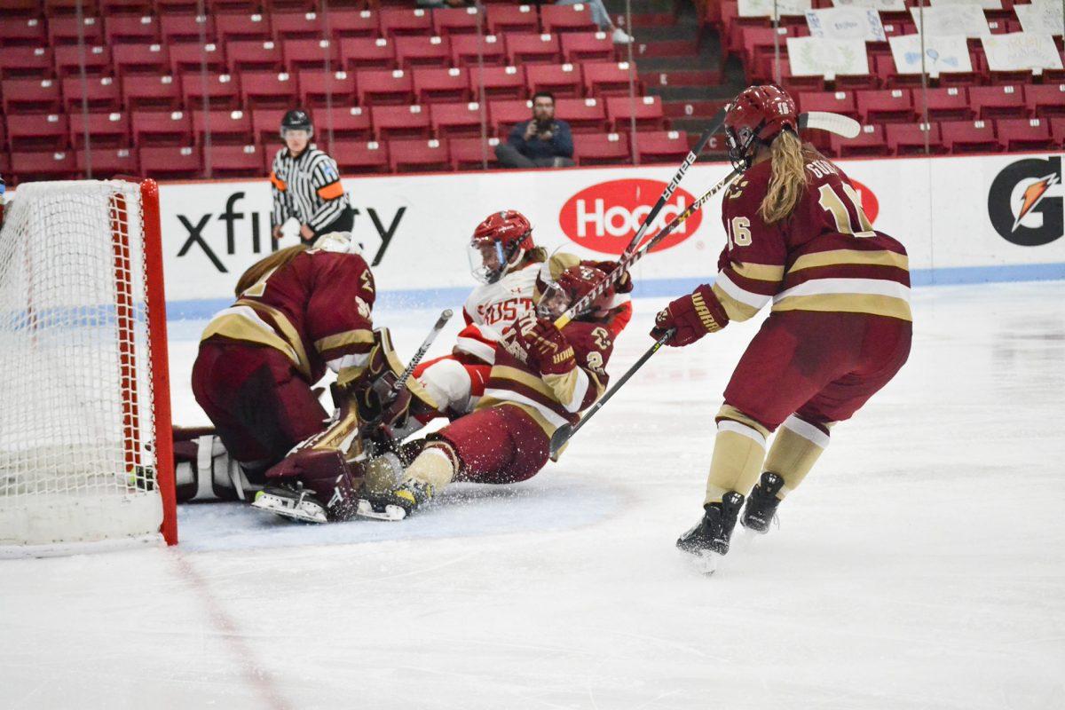 Terriers fall short in Vegas dog fight with No. 5 Yale, 2-0