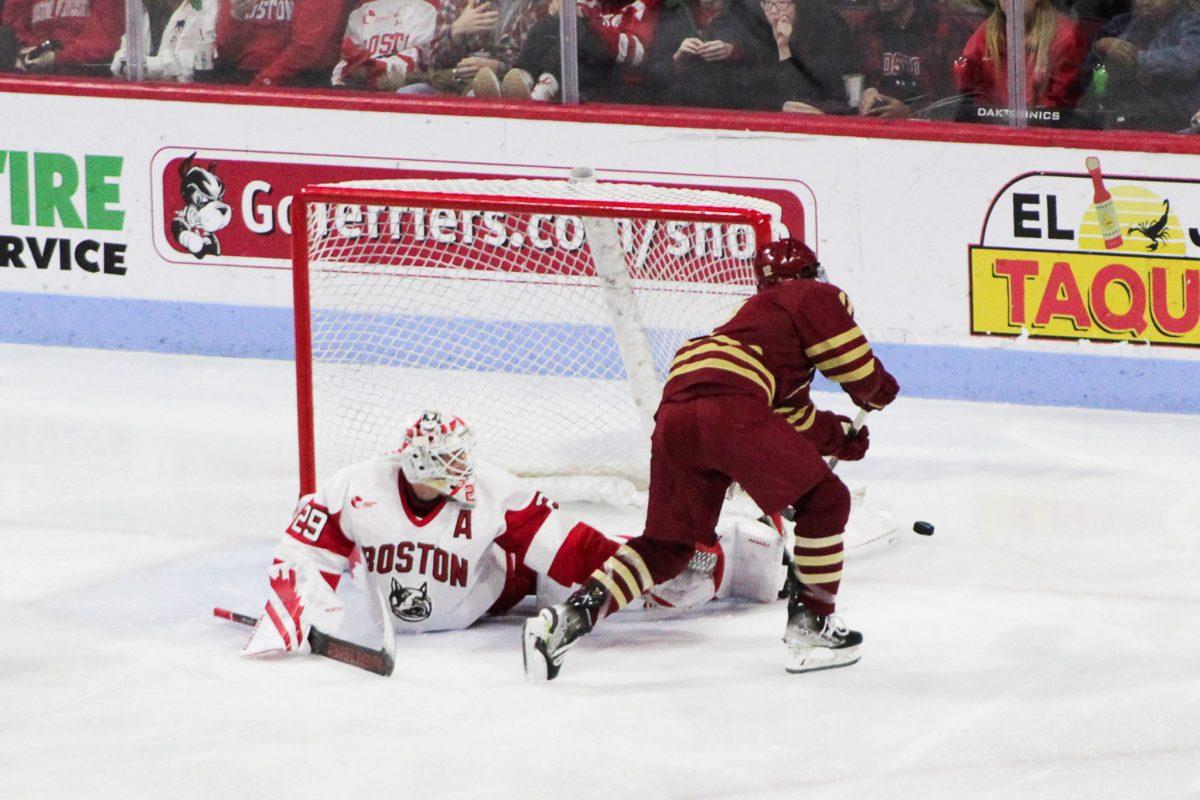 Against Boston College, Drew Commesso gave BU everything it could have hoped for, and more