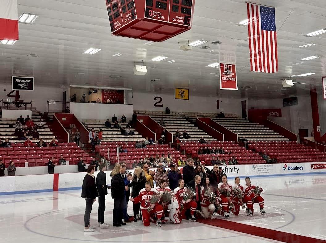 WIH seniors and Durocher honored on Friday