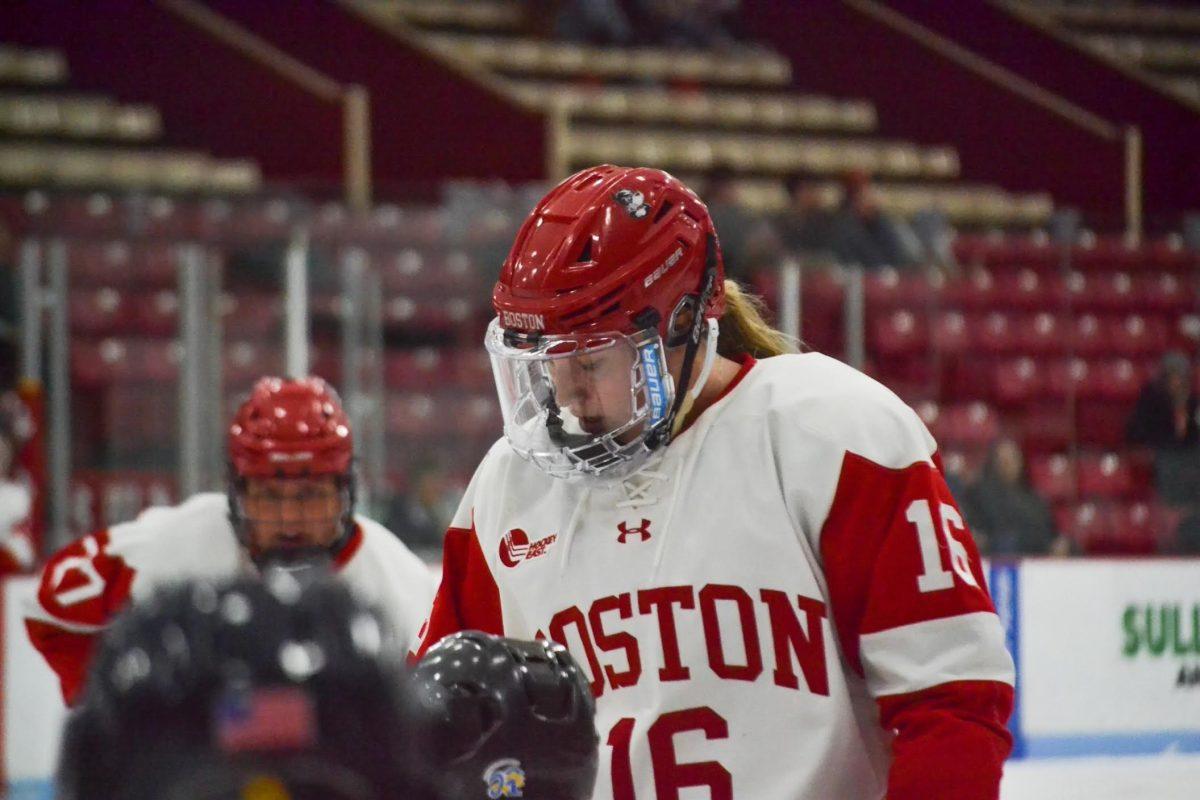 Terriers' season ends in OT against Merrimack, 5-4