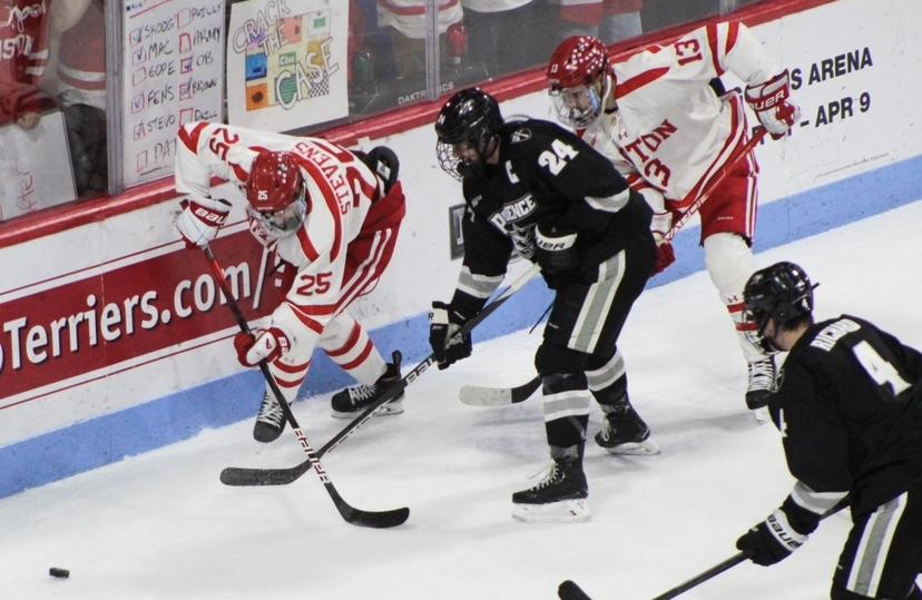 Terriers complete Hockey East regular season with 2-0 shutout over Providence