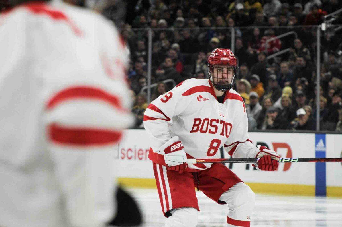 By thriving in the margins, Cade Webber played unsung hero for BU in Hockey East final