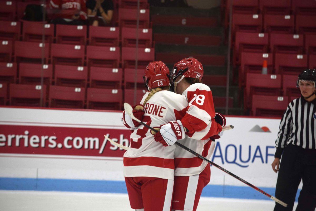 WIH back in action against Syracuse with two games at Walter Brown Arena