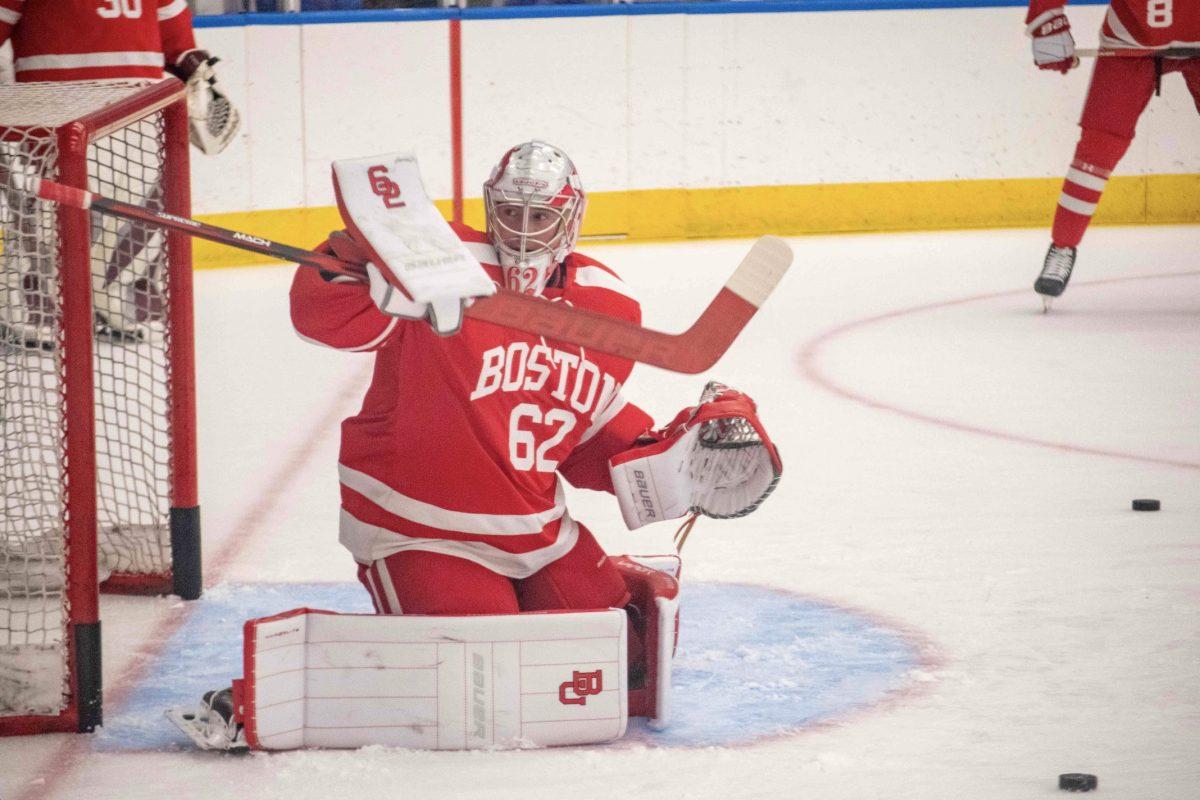 A revitalized Mathieu Caron carried BU to success against UMass