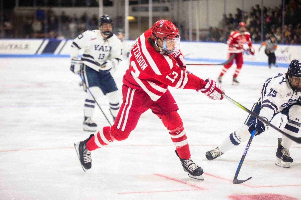 Dylan Peterson, Shane Lachance headline 6-1 BU win over Yale