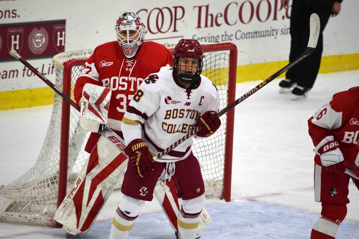 WIH looks to get back in win column in series against Boston College