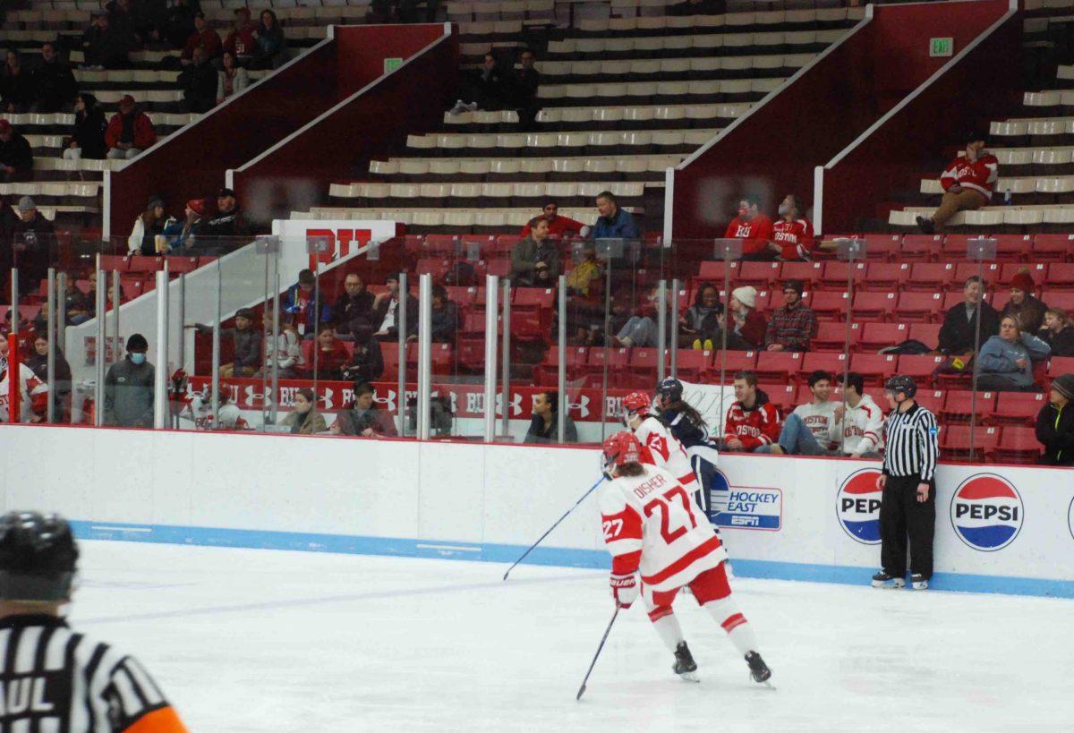 Terriers put forward strong effort, eventually fall 5-2 to No. 12 UConn