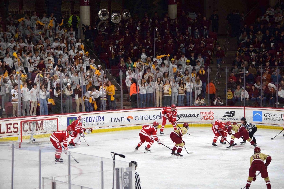 Terriers fall 4-1 in opening game of Boston College series