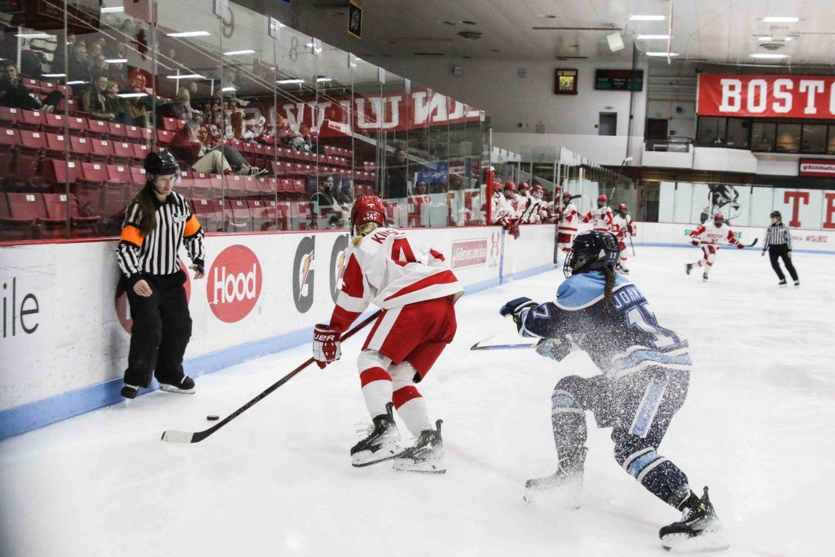 WIH falls 3-1 against Maine, lacking ‘grit’ around the net