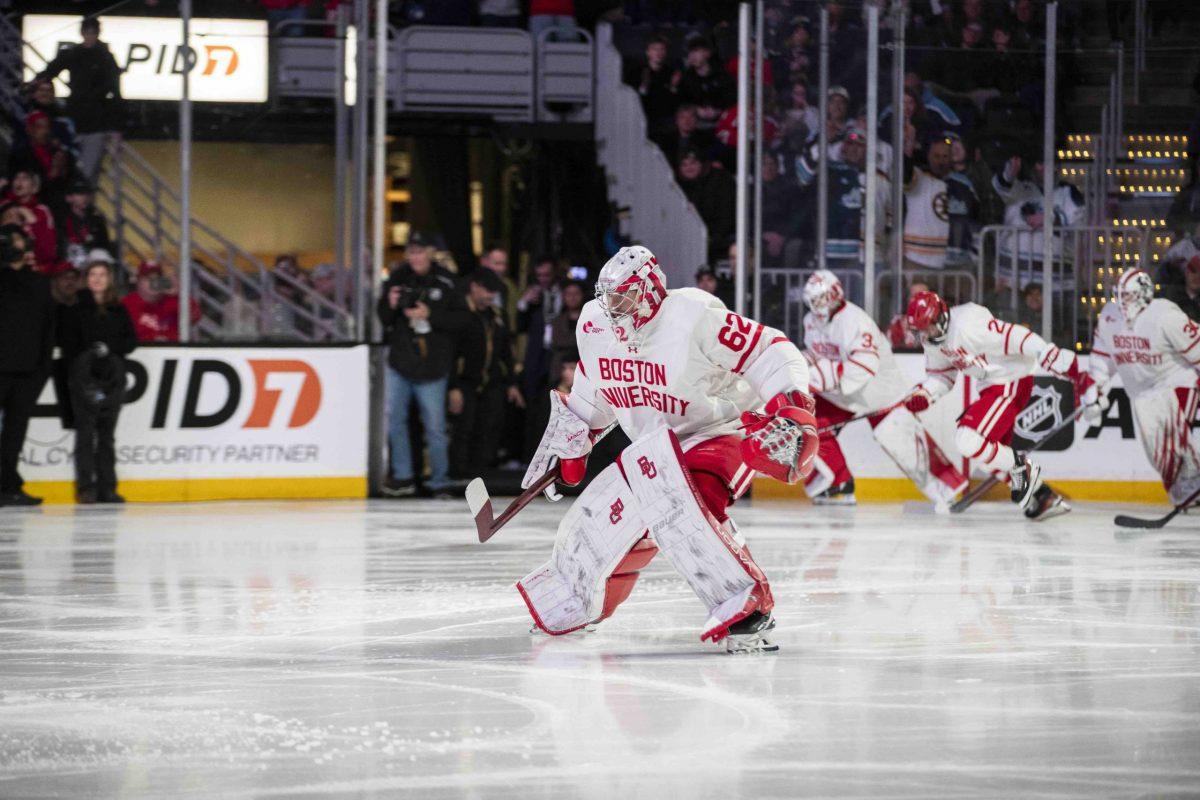 Mathieu Caron was the unquestionable MVP for BU in semifinal win