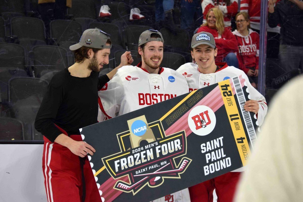 Frozen Four head coaches speak to media ahead of Saint Paul