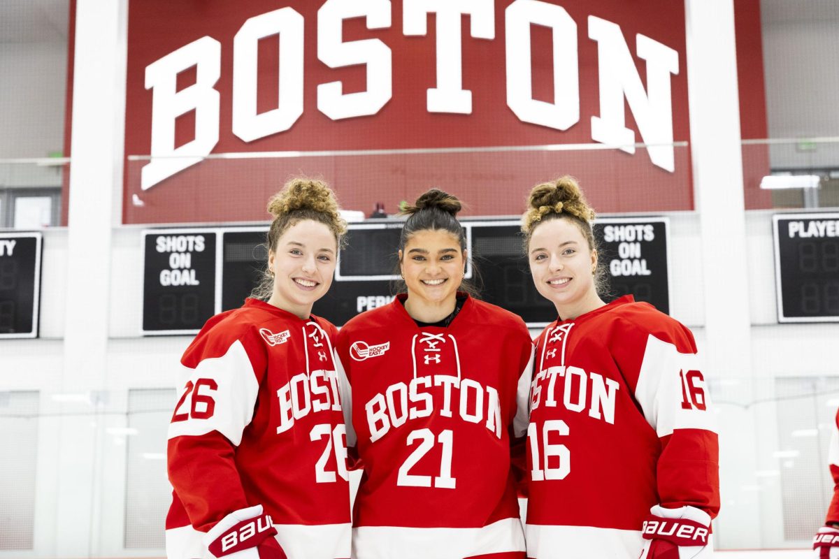 Off-ice adventures fuel on-ice connection for BU women’s hockey’s ‘three W’s’