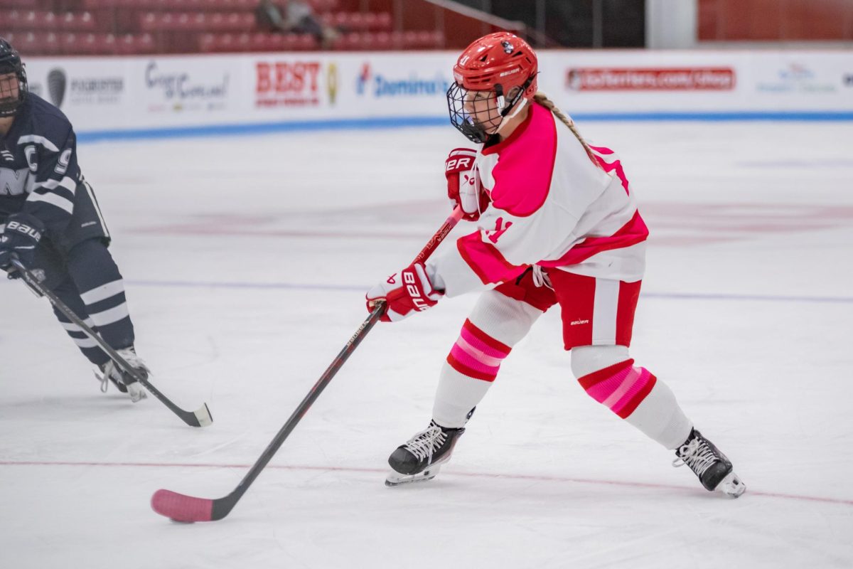 BU women's hockey opens Hockey East with its first victory, defeating UNH, 4-2