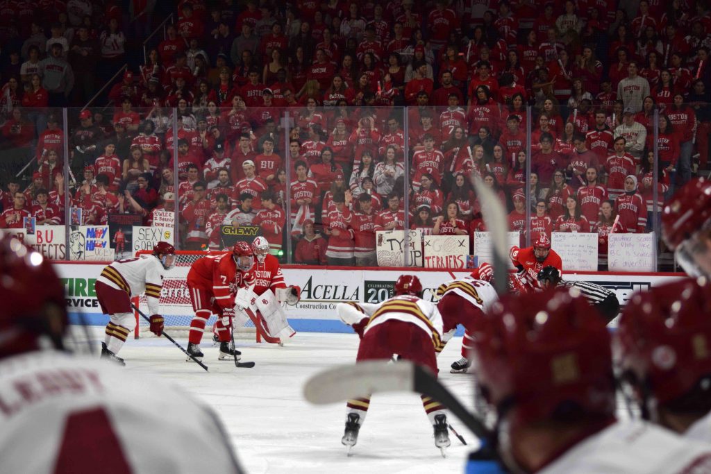 Boston University unable to capitalize in 4-3 loss, swept by No. 2 Boston College