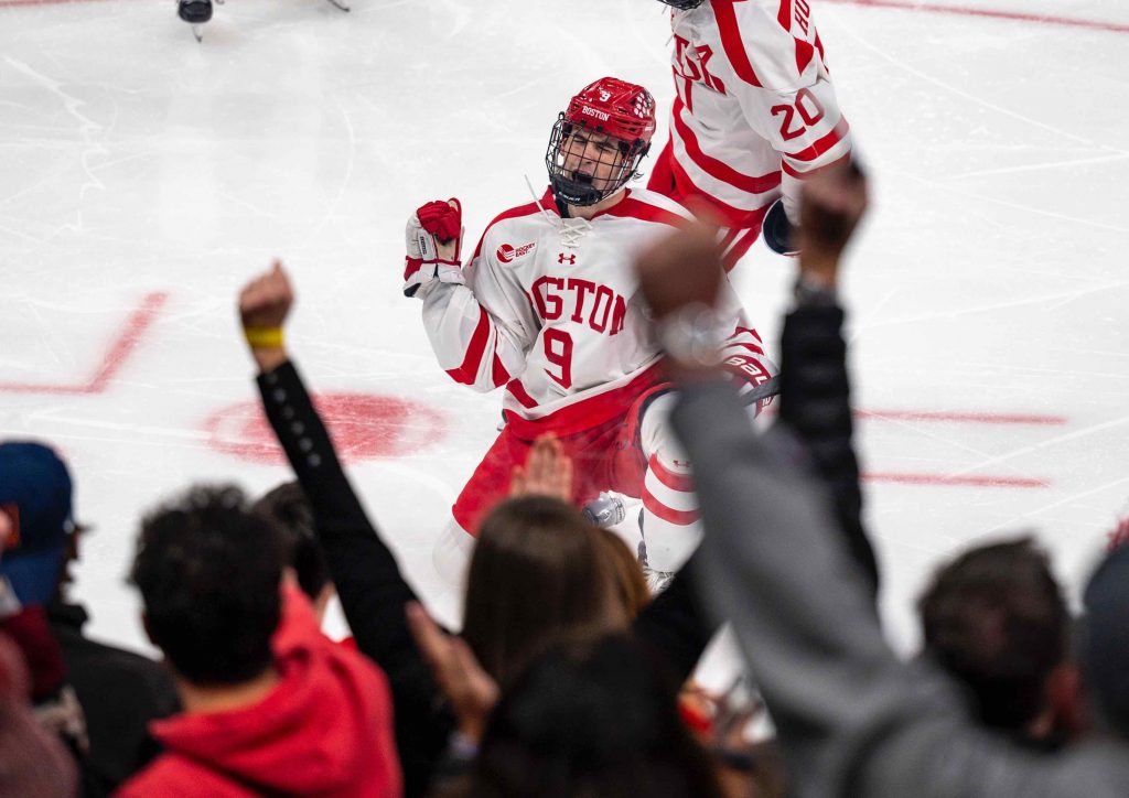 Terriers edge Eagles to earn Beanpot title game berth