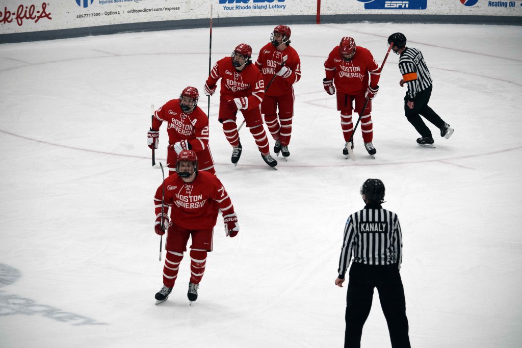 Terrier top line fuels 4-2 win over Providence College