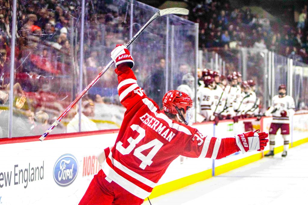 BU men’s hockey ‘played direct’ at UMass and won because of it